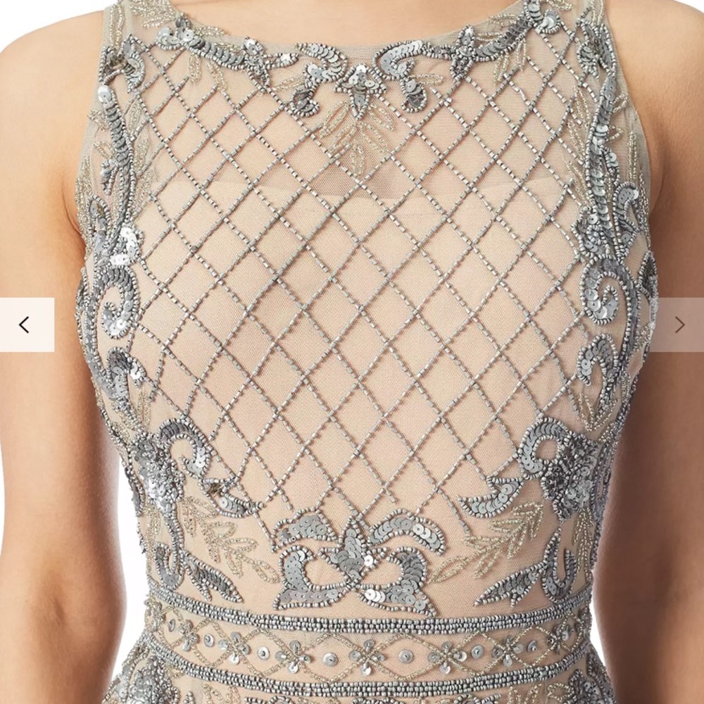 Adrianna Papell fully beaded gown - Picture 3 of 10